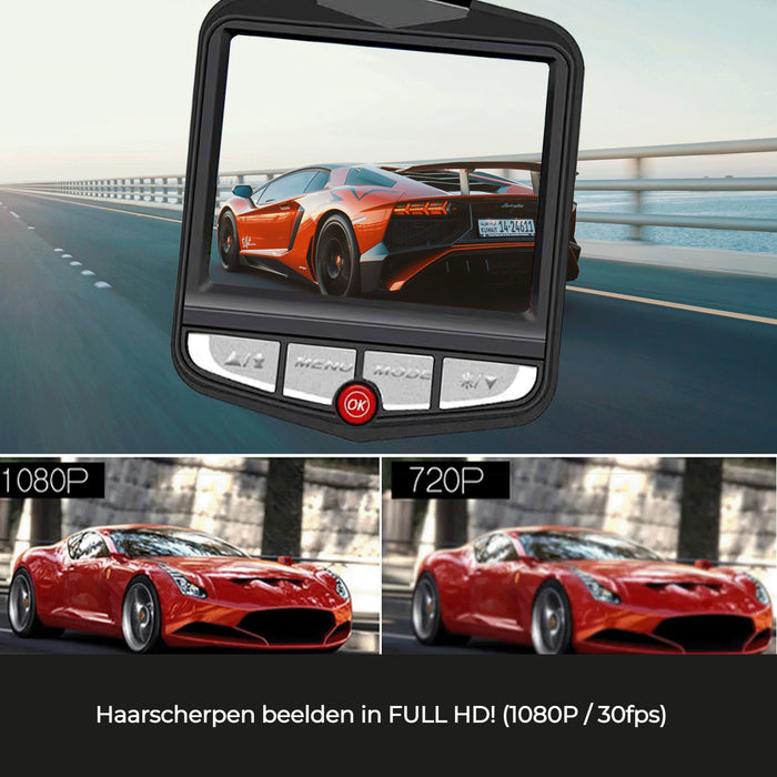 Denver Dashcam - Dashcam voor Auto - Full HD - Voor Camera - Loop Opname - Nachtzicht - CCT1230