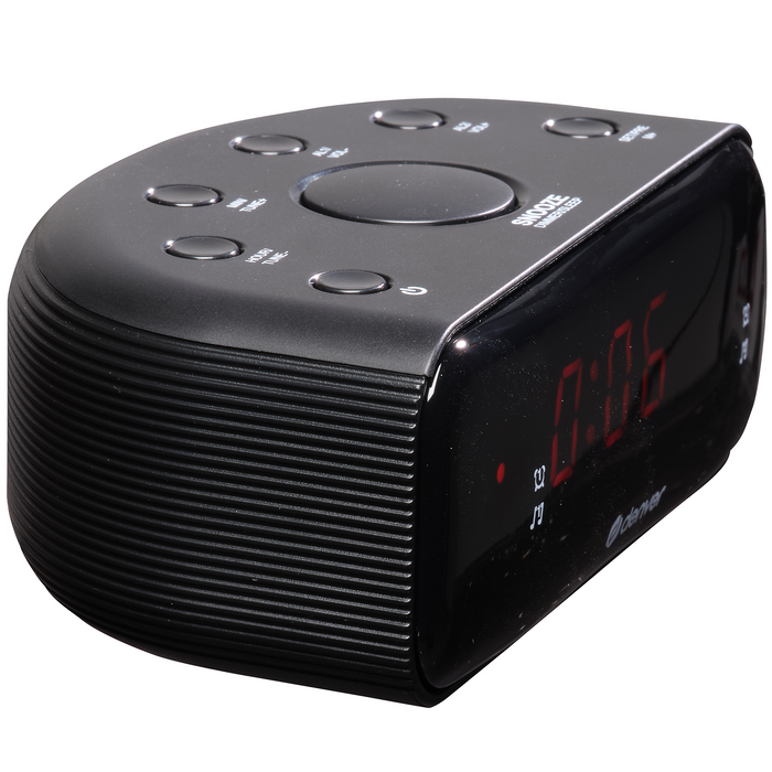 Denver Wekkerradio - Snooze / Slaap Functie - Digitale Wekker - FM Radio - Dual Alarm - CR430