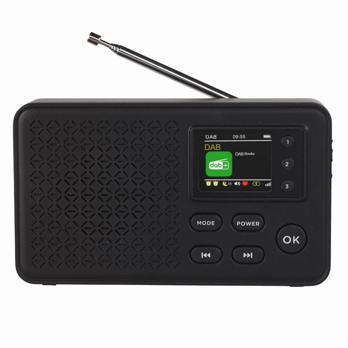 Denver DAB Radio - Bluetooth - DAB+/ FM Radio - 40 voorkeuzezenders - Wekkerradio - DAB57