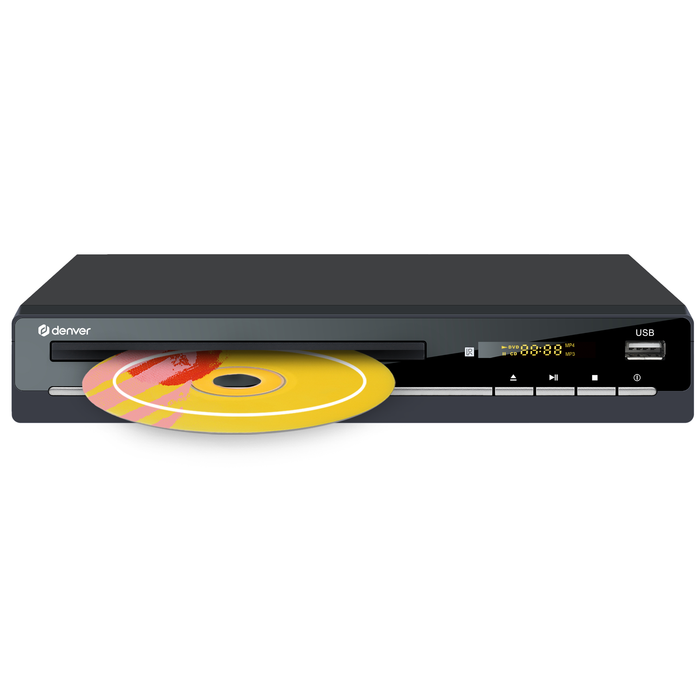 Denver DVD Speler met HDMI - Ondersteund Full HD - CD Speler - Dolby Digital Decoder - Coax / Scart / USB - DVH7787