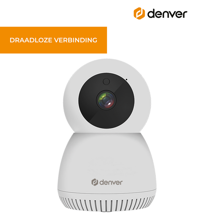 Denver Beveiligingscamera Indoor - Huisdiercamera - Camera met Nachtzicht - Tuya App - WiFi - Full HD - 1080P - Bewegingsdetectie - IIC215MK2
