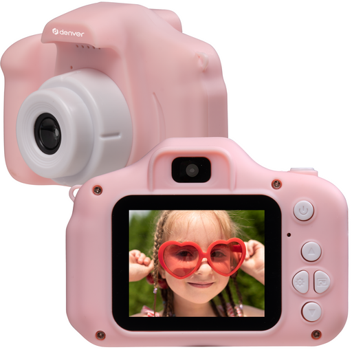 Denver Kindercamera Full HD - Selfie Camera - 40MP - Digitale Camera Kinderen - Foto en Video - Spelletjes - KCA1340