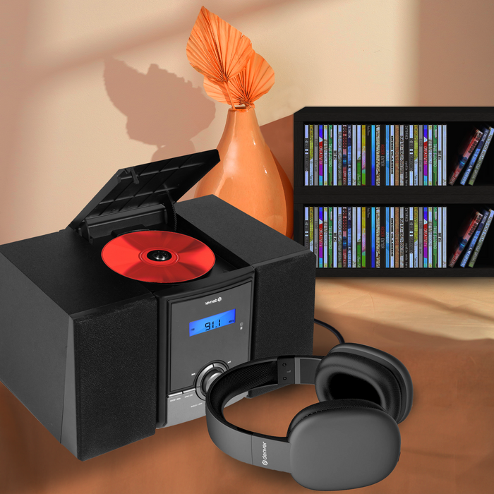 Denver DAB Radio CD Speler - Bluetooth - 60 voorkeuzezenders - DAB /FM / AUX - MDA285
