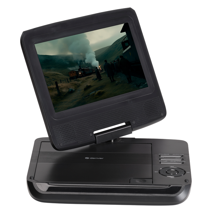 Denver Draagbare DVD Speler Auto - 7 inch - Incl. Hoofdsteunhouder - USB - Draaibaar Scherm - MT792