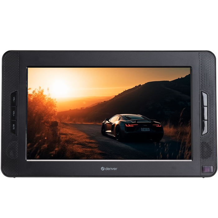 Denver Draagbare DVD Speler Auto - 10 inch - 2 schermen - Incl. Bevestigingsriemen - USB - MTW1098