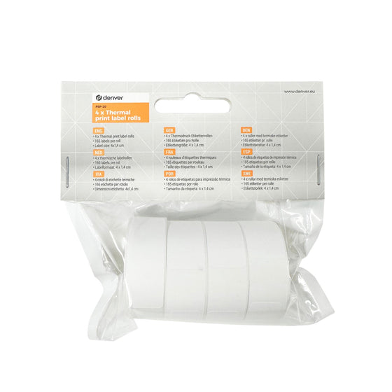 Denver PSP20 Labelstickerpapier - Geschikt voor MBP16 labelprinter