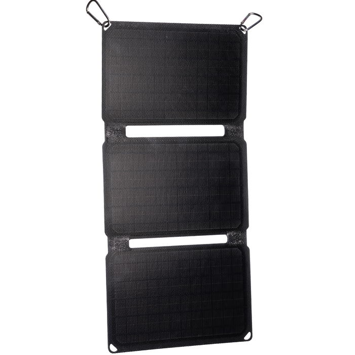 Denver Solar Panel - Opvouwbaar Zonnepaneel - 20W - QC3.0 voor Snel Laden - Slim Design - SOP10200