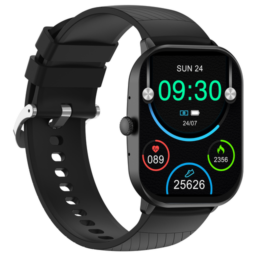 Denver Smartwatch - Android iOS - Volledige Belfunctie - Amoled Display - Sporthorloge - Hartslagmeter - Saturatiemeter - Slaapmonitor - SWC187