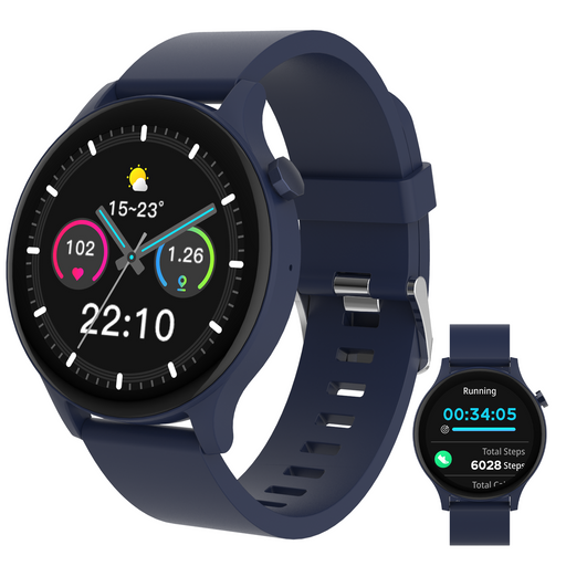 Denver Smartwatch - Android iOS - Volledige Belfunctie - Sporthorloge - Hartslagmeter - Saturatiemeter - Slaapmonitor - SWC338