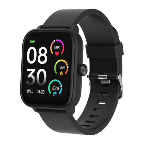 Denver Smartwatch - GPS - Hartslagmeter - 100 sportmodi - Saturatiemeter - Volledig Belfunctie - SWG155 - Zwart