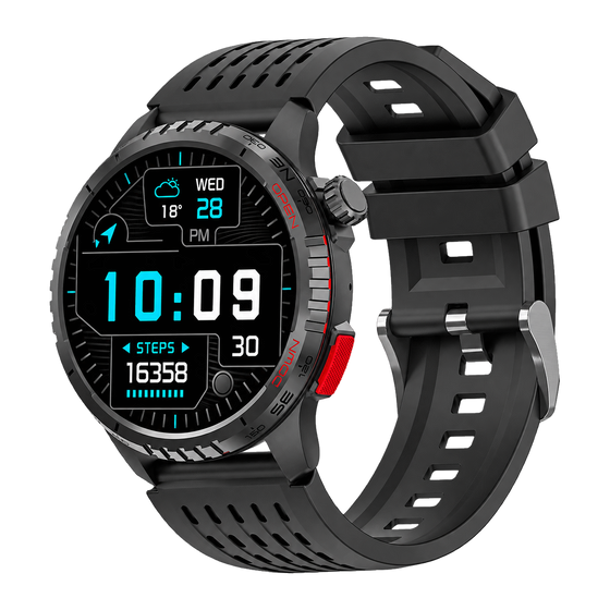 Denver Smartwatch - Bluetooth - 100 sportmodi - Hartslagmeter - Volledige belfunctie - Android iOS - SWG345