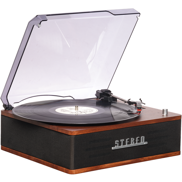 Denver Platenspeler - Ingebouwde speakers - Retro - Auto stop - VPB262