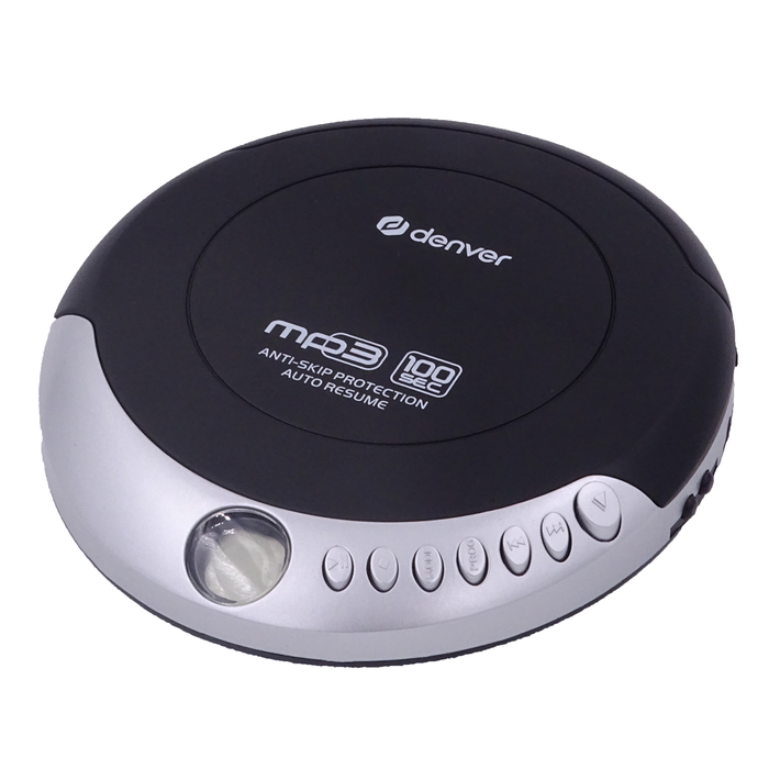 Denver Discman - Draagbare CD & MP3 speler - Anti shock - Inclusief oordopjes - DMP391