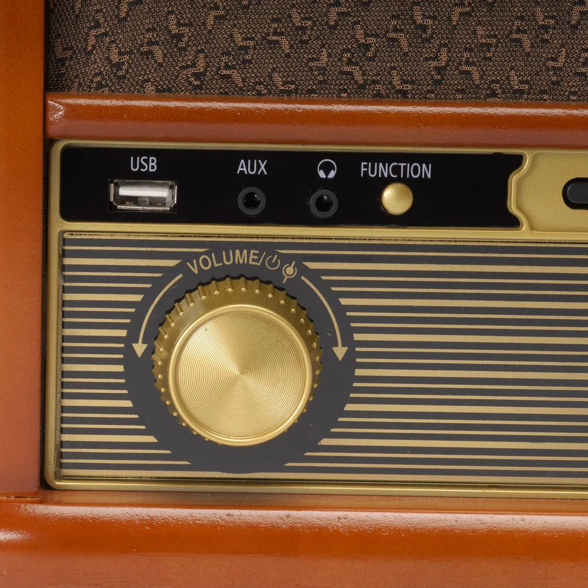 USB, AUX en koptelefoon