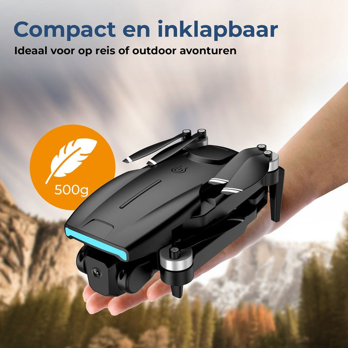 Denver Drone met Dual Camera - Besturing via App (WiFi) - Live beeld - voor Buiten - Volwassenen en Kinderen - DCW3520