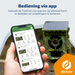 Denver Wildcamera met Nachtzicht en WiFi - 4K Ultra HD - 48mp - WiFi - Trailcam Go app - LCD scherm - Zonne-energie - WSW8120