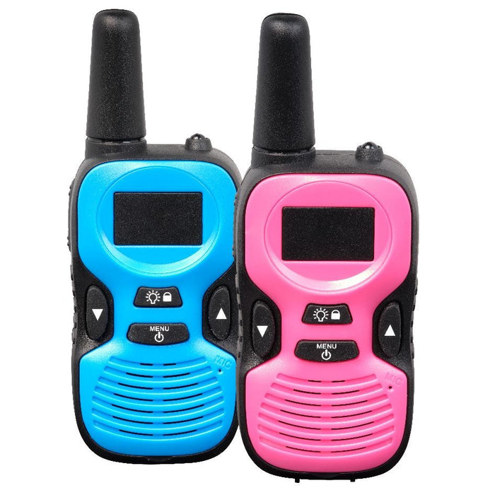 Denver Walkietalkie - Kinderen - 8 kanalen - Tot 2km bereik - Set van 2 - Zaklamp - WTK441