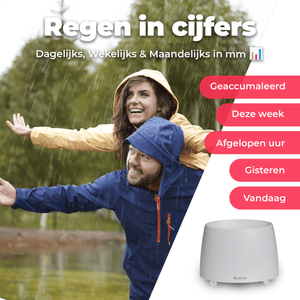 Denver Weerstation Binnen en Buiten - 8 in 1 - Draadloze Buitensensor - Weersvoorspelling - Wind & Regen - Radiogestuurd - WS650 - Denvershop