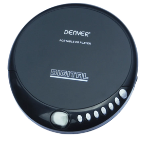 Denver Discman - Draagbare CD Speler - Inclusief Oordopjes - CD/CD-R/CD-RW - DM24MK2