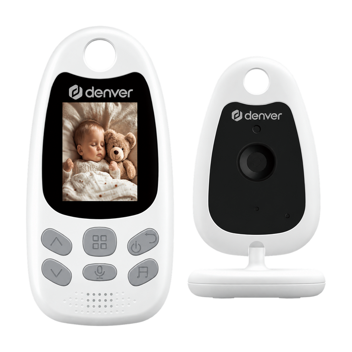 Denver Babyfoon met Camera - Video & Audio - Nachtvisie - Temperatuurweergave - Baby Monitor / Camera - BC250