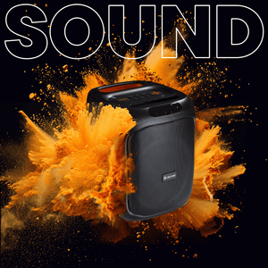 Denver Bluetooth Speaker Party Box - Discolichten - Partybox - Incl. Afstandsbediening - Microfoon Aansluiting - BPS165 - Denvershop