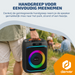 Denver Bluetooth Speaker Party box - Discolichten - Partyspeaker incl. draadloze microfoon & afstandsbediening - Luidspreker - BPS270