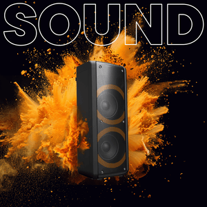 Denver Bluetooth Speaker Party Box - Discolichten - Partybox - Incl. Microfoon - BPS352 - Denvershop