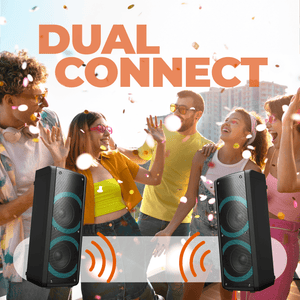 Denver Bluetooth Speaker Party Box - Discolichten - Partybox - Incl. Microfoon - BPS352 - Denvershop
