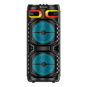 Denver partyspeaker 8 inch · discolicht, SD, USB en AUX