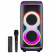 Denver Bluetooth Speaker Party box - Discolichten - Partyspeaker incl. draadloze microfoon & afstandsbediening - Luidspreker - BPS370