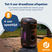 Denver Bluetooth Speaker Party box - Discolichten - Partyspeaker incl. draadloze microfoon & afstandsbediening - Luidspreker - BPS370