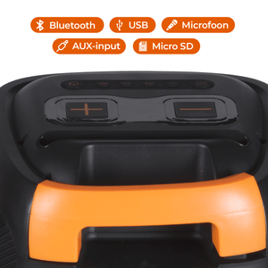 Denver Bluetooth Speaker Party box - Discolichten - Partybox - Incl. Draadloze Microfoon & Afstandsbediening - BPS458 - Denvershop