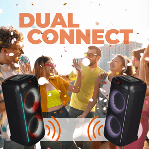 Denver Bluetooth Speaker Party box - Discolichten - Partybox - Incl. Draadloze Microfoon & Afstandsbediening - BPS458 - Denvershop