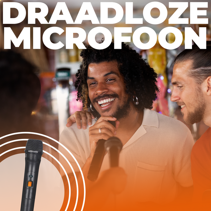 Denver Bluetooth Speaker Party box - Discolichten - Partybox - Incl. Draadloze Microfoon & Afstandsbediening - BPS459
