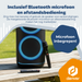 Denver Bluetooth Speaker Party Box - Discolichten - Partyspeaker incl. draadloze microfoon & Afstandsbediening - BPS470