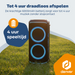Denver Bluetooth Speaker Party Box - Discolichten - Partyspeaker incl. draadloze microfoon & Afstandsbediening - BPS470