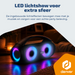 Denver Bluetooth Speaker Draadloos - Lichteffecten - Muziek box - AUX - TWS Pairing - BTG618