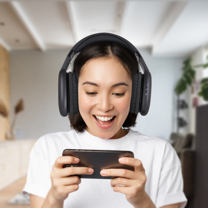 Denver Bluetooth Koptelefoon - Over Ear - Draadloos - Handsfree Bellen - BTH252