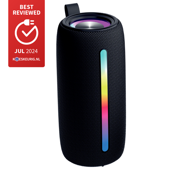 Denver Bluetooth Speaker Draadloos - Lichteffecten - Muziek Box - AUX - TWS Pairing - BTL360