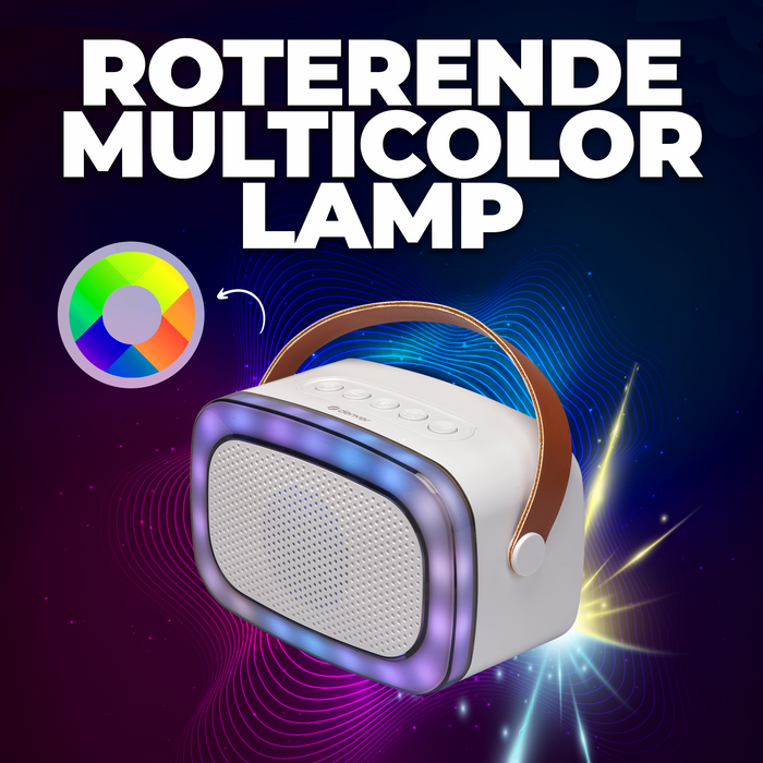 Denver Karaoke Set Kinderen & Volwassenen - Discolichten - Bluetooth - Incl. Microfoon - Speaker Party Box - Partybox - BTM610