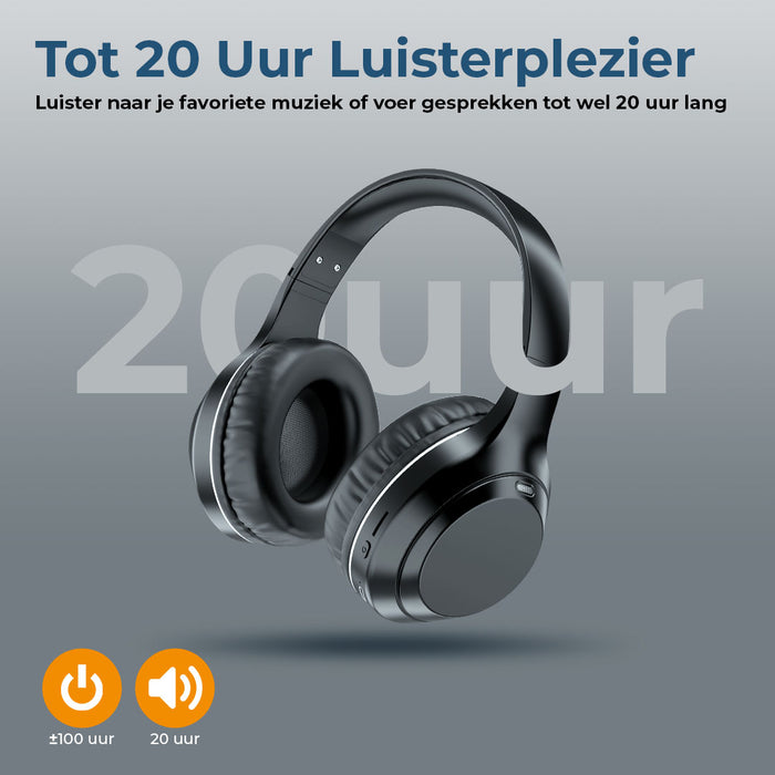Denver Bluetooth Koptelefoon - Active Noise Canceling - Draadloos - Handsfree Bellen - BTN210