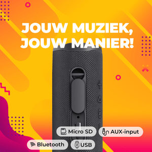 Denver bluetooth speaker draagbaar · lichteffecten en TWS pairing