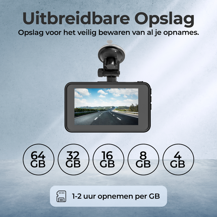Denver Dashcam - Dashcam voor Auto - Full HD - 120° Groothoek - Loop Opname - G-Sensor - CCT1650