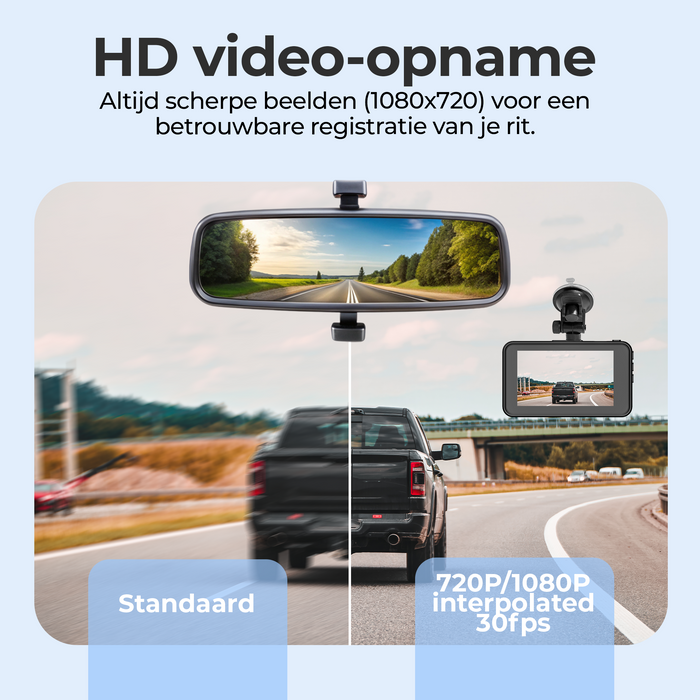 Denver Dashcam - Dashcam voor Auto - Full HD - 120° Groothoek - Loop Opname - G-Sensor - CCT1650