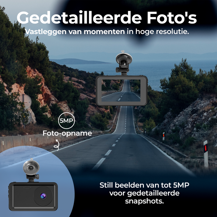 Denver Dashcam - Dashcam voor Auto - Full HD - 120° Groothoek - Loop Opname - G-Sensor - CCT1650