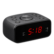 Denver wekkerradio · FM, dubbel alarm en sluimerstand