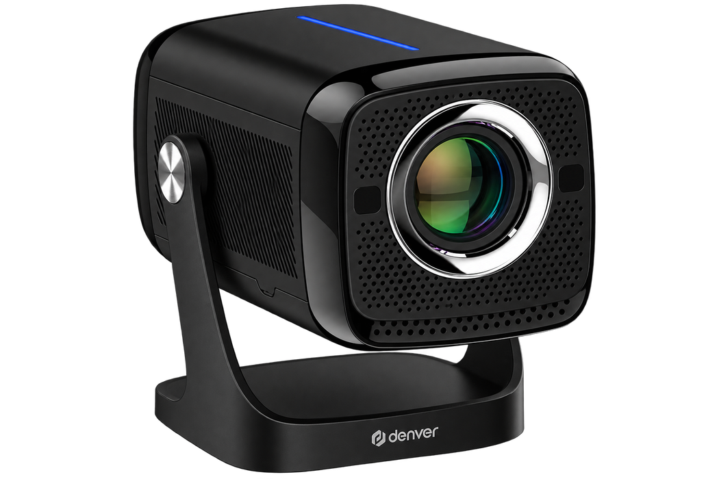 Denver Beamer - 4K 3840x2160P - 700 ANSI Lumen - Projector - Thuisbioscoop - HDMI - USB-C - PR4852