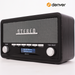 Denver DAB Radio - Retro Radio - Bluetooth - DAB+/ FM - Dimbaar - Batterijen & Netstroom - DAB18