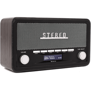 Denver DAB+ radio retro · bluetooth, FM en dimbaar display