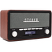 Denver DAB Radio - Retro Radio - Bluetooth - DAB+/ FM - Dimbaar - Batterijen & Netstroom - DAB18